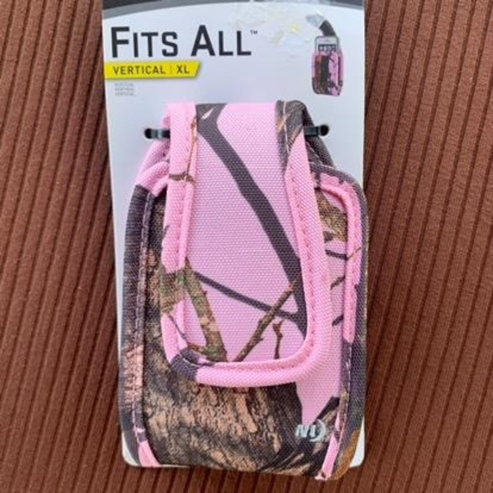 Pink Camouflage Phone Holster
